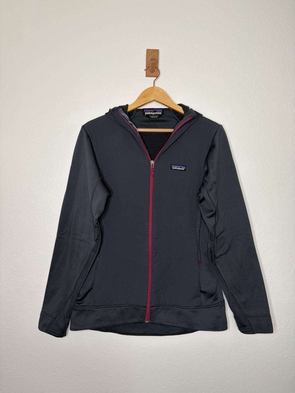 Patagonia Women's Crosstrek Hoody in Smolder Blue Size Medium Gorpcore Technical